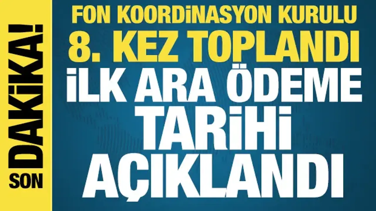 Fon Koordinasyon Kurulu 8. kez toplandı