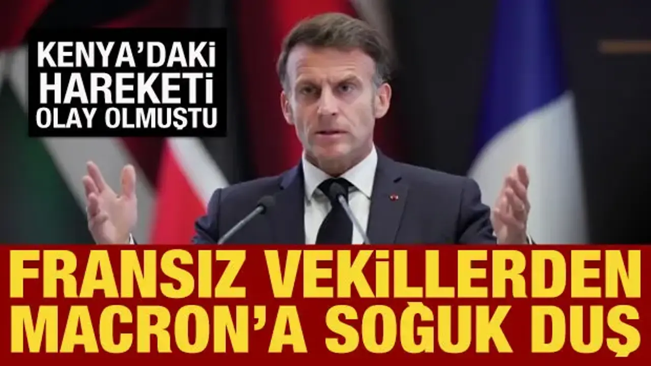 Fransız vekillerden, Macron'a 
