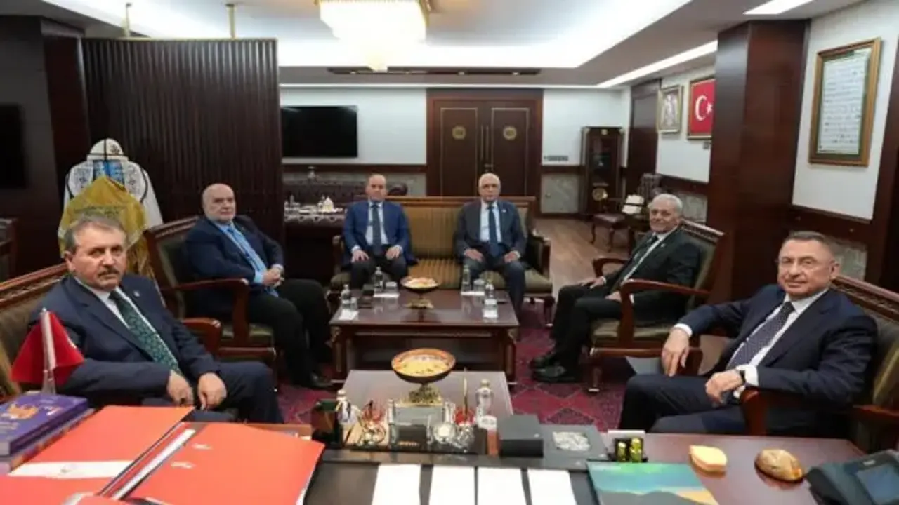Fuat Oktay’dan BBP Genel Başkanı Destici’ye anlamlı ziyaret