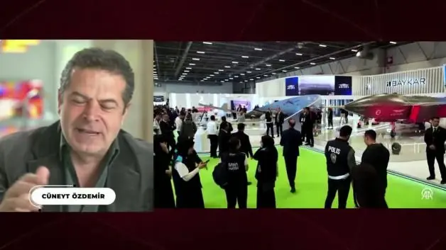 Gazeteci Cüneyt Özdemir SAHA 2026 için 