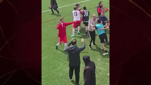 Gaziantep ekibi Diyarbakır’ı 5-2 mağlup etti, karşılaşma sonrası saha karıştı