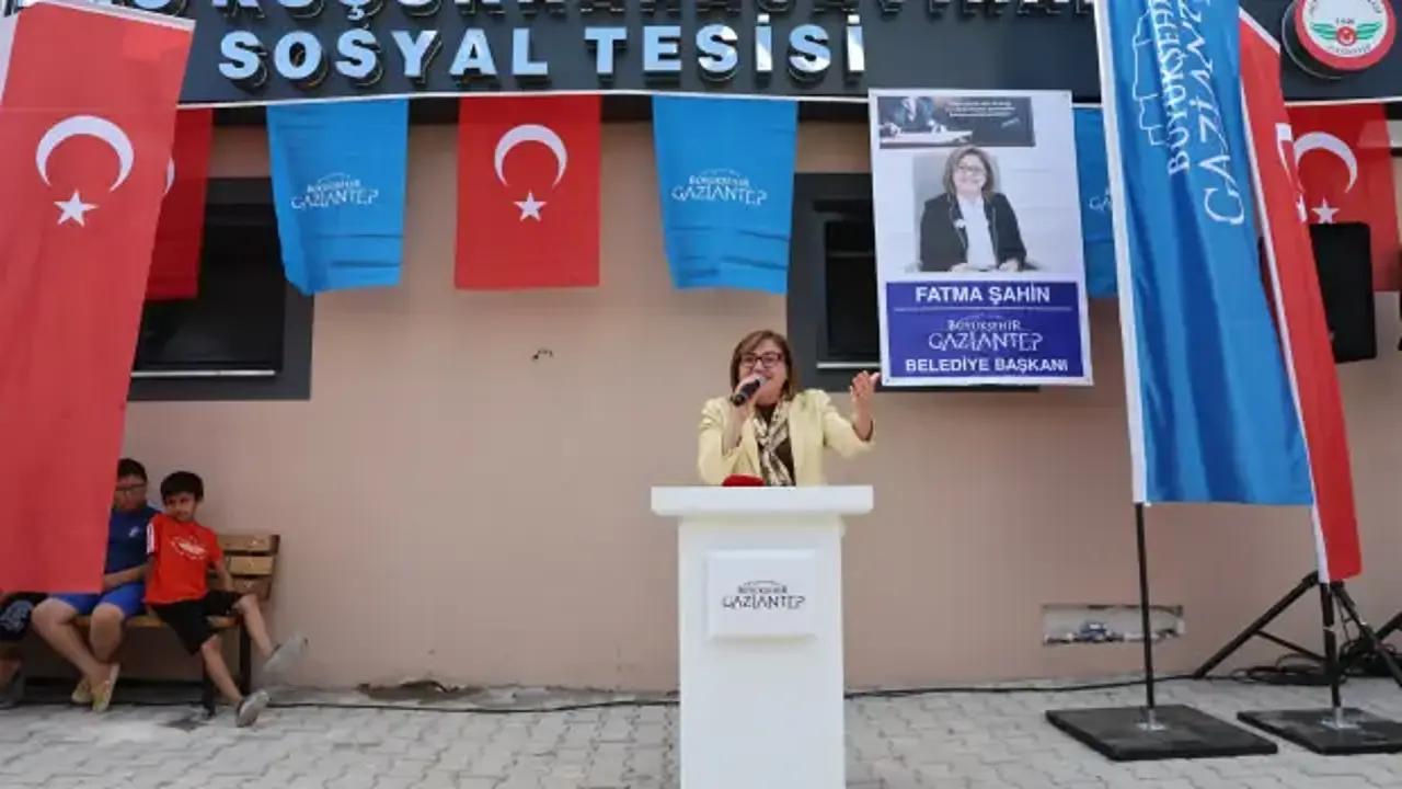 Gaziantep'e yeni sosyal tesis: 1,5 dönümlük alan üzerine inşa edildi!