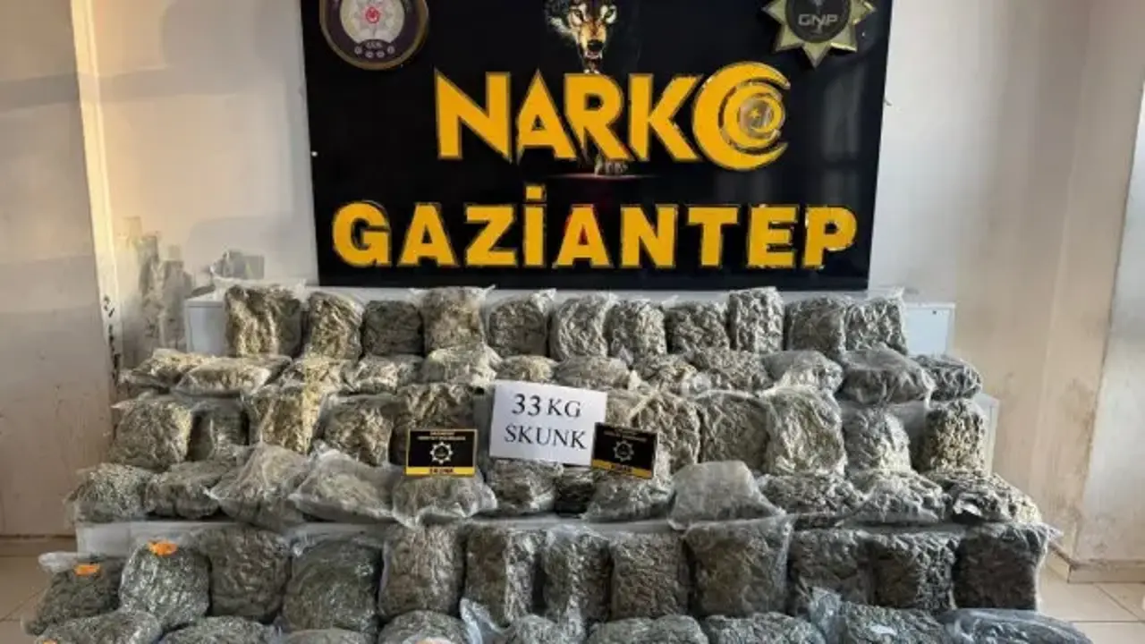 Gaziantep’te dev uyuşturucu operasyonu: Tırın dorsesindeki zuladan kilolarca zehir çıktı!
