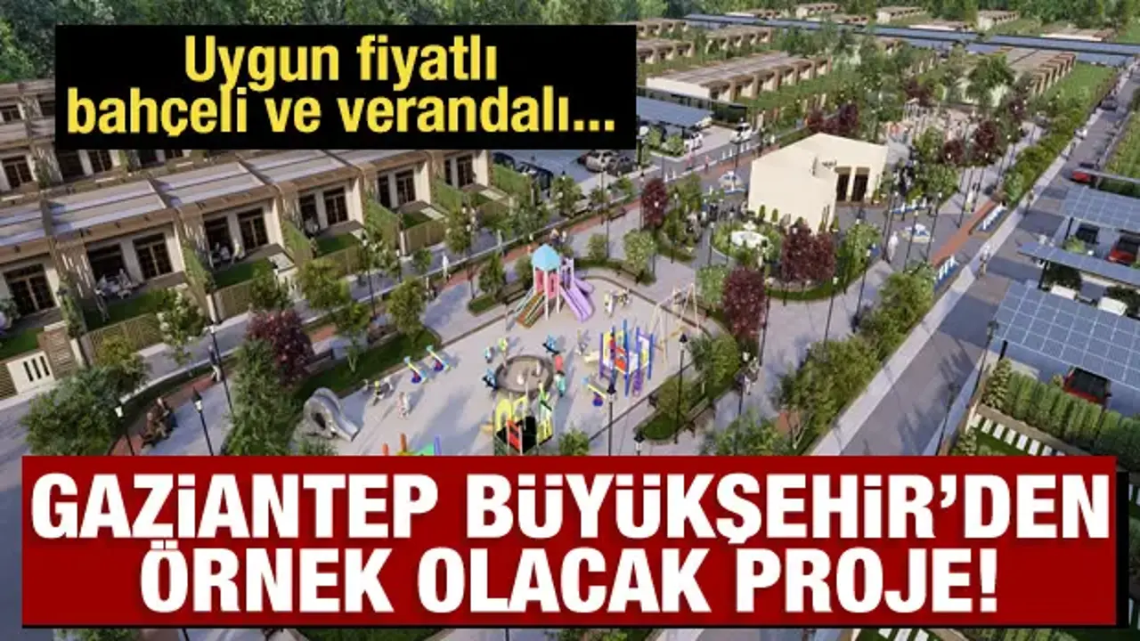 Gazikonut Yeni Bahçelievler projesi ile insanları doğayla buluşturuyor