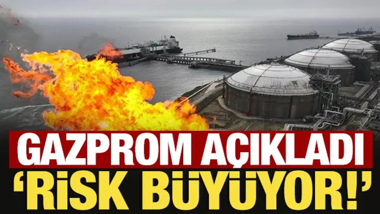 Gazprom açıkladı: Avrupa'da gaz depolama risk büyüyor!