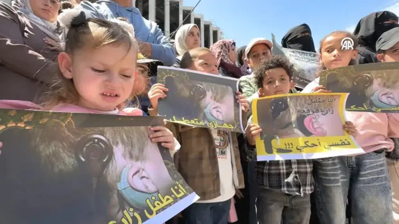 Gazze'de biyonik kulaklı çocukların ailelerinden abluka tepkisi