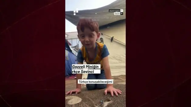 Gazze’li miniğin Türkçe sözleri yürekleri ısıttı
