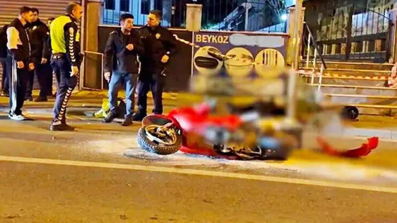 Genç motorcunun feci ölümü