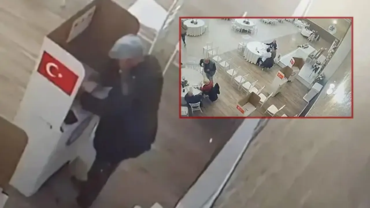 Gizli oy, açık kamera! Yeni Parti'nin seçiminde oy kullananları kameradan izlediler!