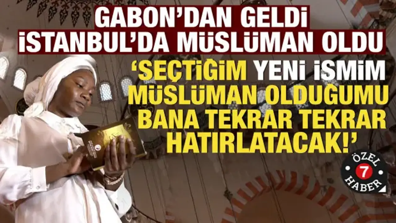 Gönül bağı inançla birleşti! Afrikalı hemşire Müslüman oldu, seçtiği isim duygulandırdı