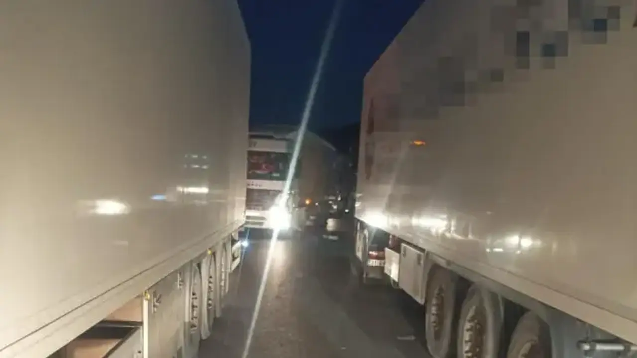 Gümrük kapısında iki TIR arasında sıkışan sürücü öldü