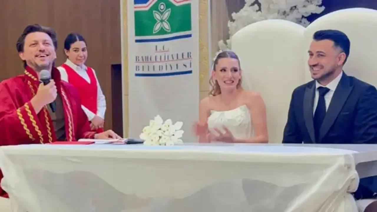 Haber7 ailesinin mutlu günü: Ahmet-Ela çifti dünya evine girdi