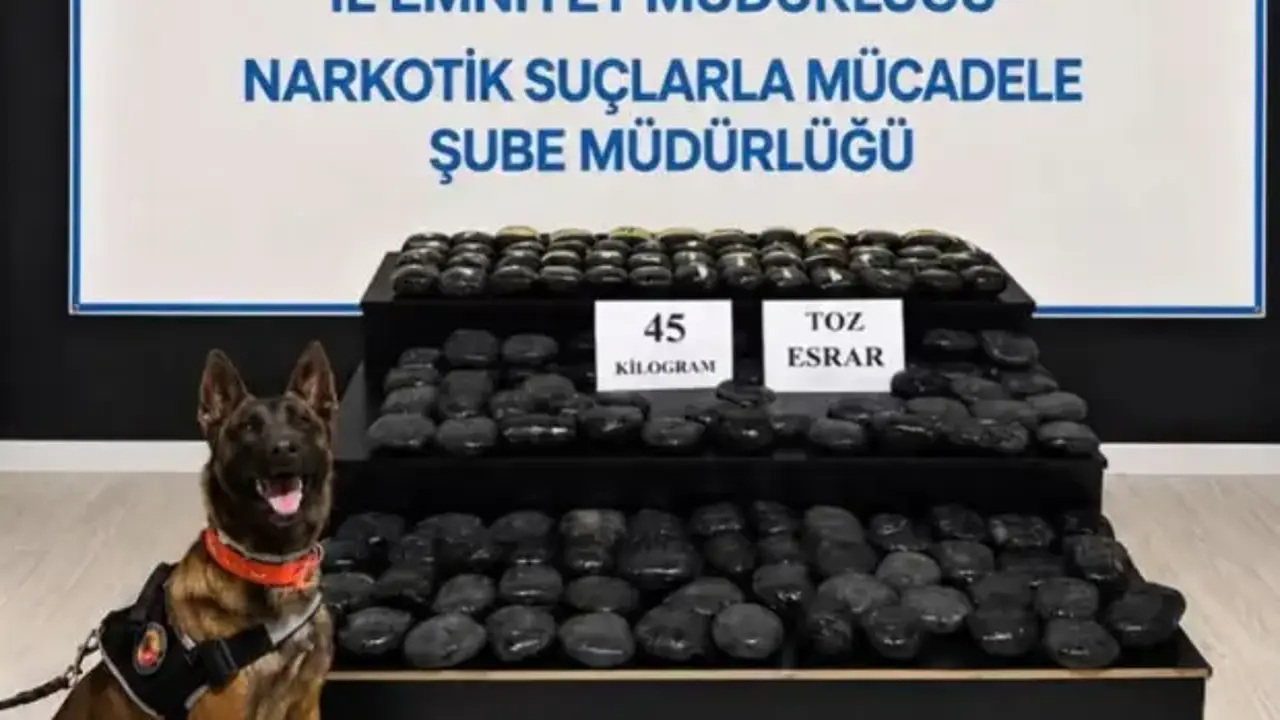 Hakkari'de aranan şahıs 45 kilo uyuşturucuyla yakalandı