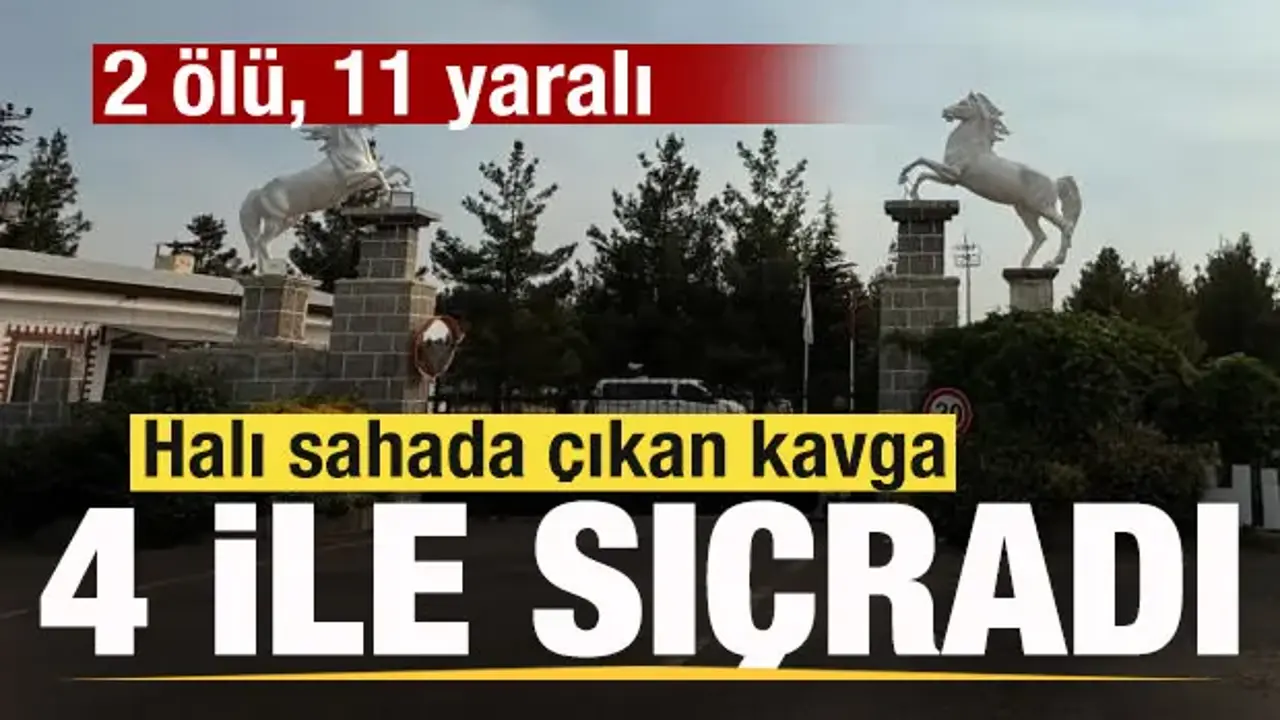 Halı sahada çıkan kavga 4 ile sıçradı! 2 ölü, 11 yaralı