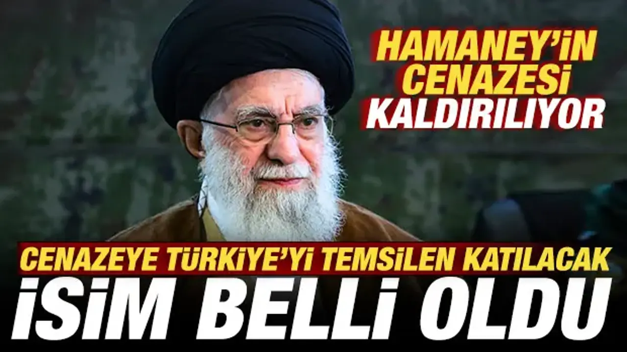 Hamaney'in cenazesi kaldırılıyor! Cenazeye Türkiye'yi temsilen katılacak isim belli oldu