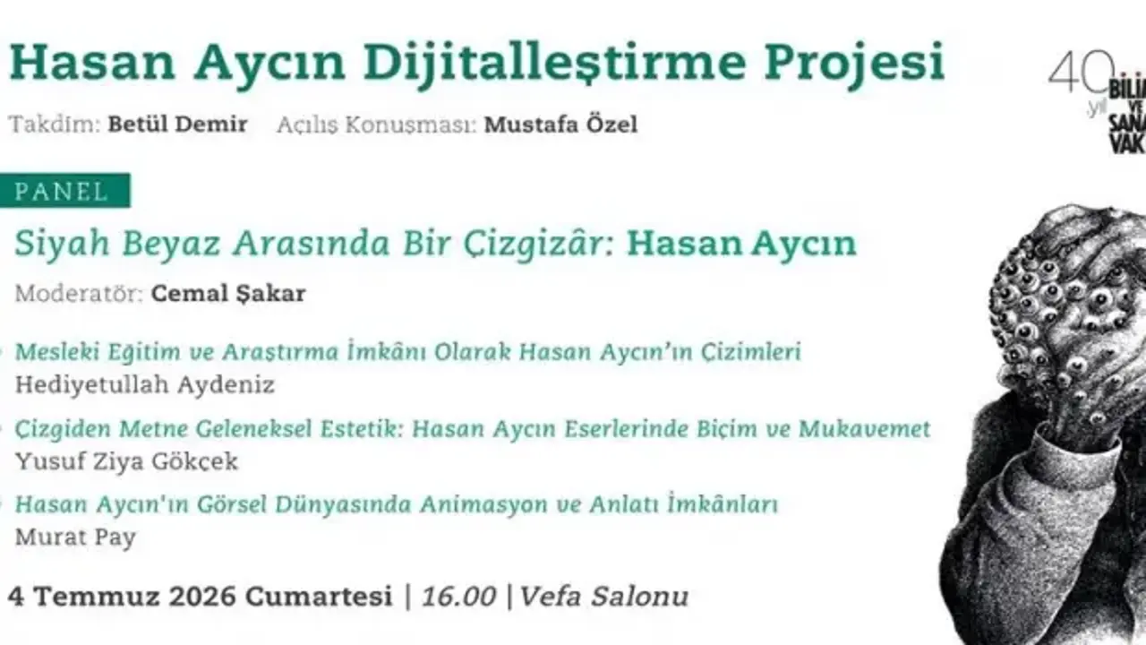 “Hasan Aycın Arşivi” Bilim ve Sanat Vakfı’nda Erişime Açılıyor