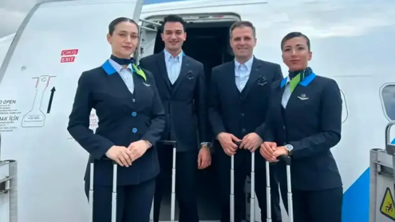 Hem kabin memuru hem maraton koşucusu