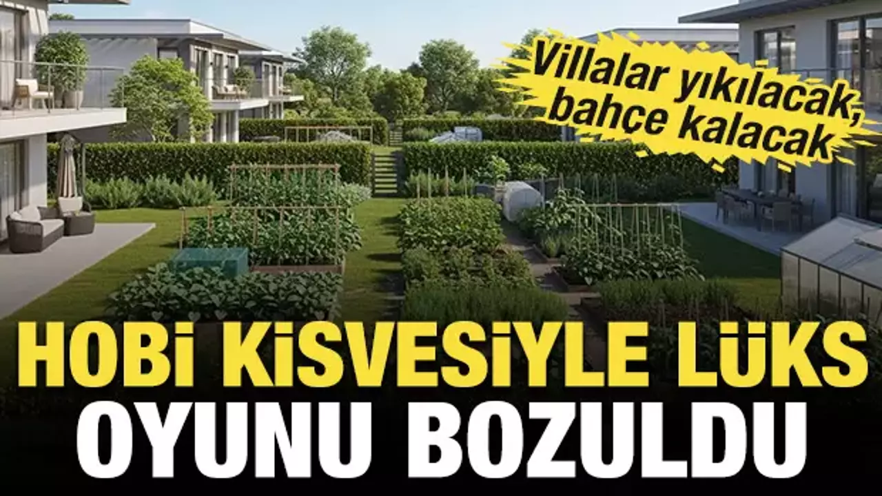 Hobi bahçesinde 