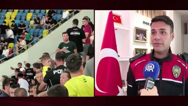 Holiganın elinden çocuğu kurtaran komiser yardımcısı o anları anlattı