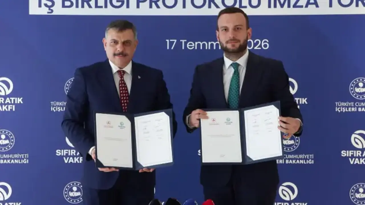 İçişleri Bakanlığı ile Sıfır Atık Vakfı arasında protokol imzalandı