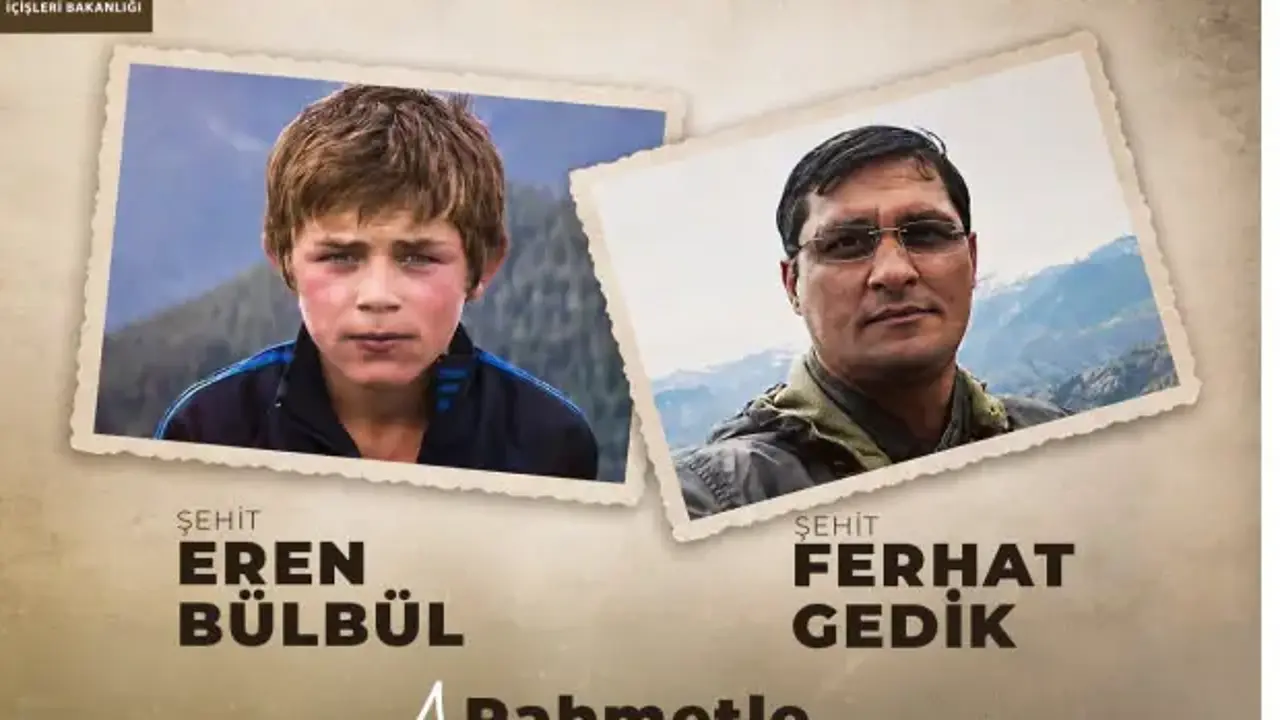 İçişleri Bakanlığı: İyi ki varsın Eren, iyi ki varsın Ferhat Astsubay