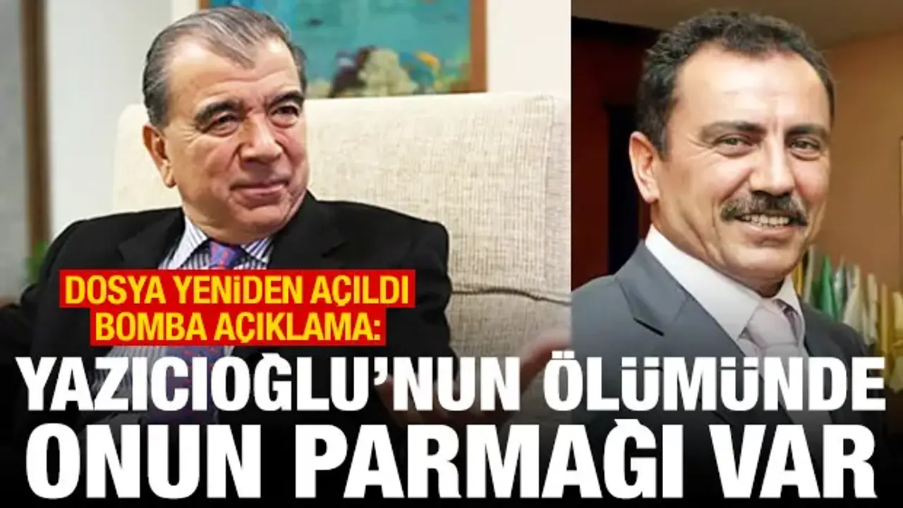 İddia: Yazıcıoğlu'nun ölümünde Enver Altaylı'nın parmağı var
