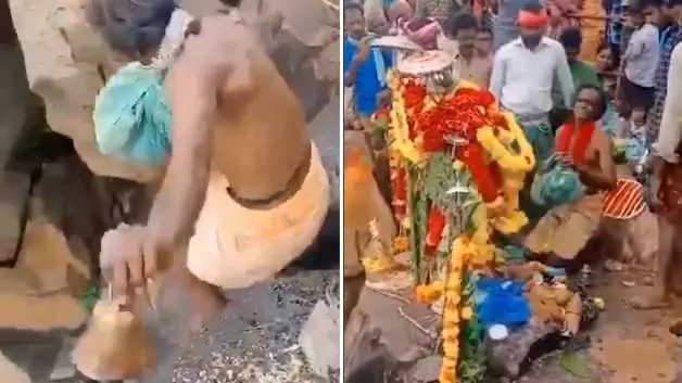 “İlahi güçle uçacağım” dedi, dağdan düşerek can verdi! Hindu rahibin acı sonu