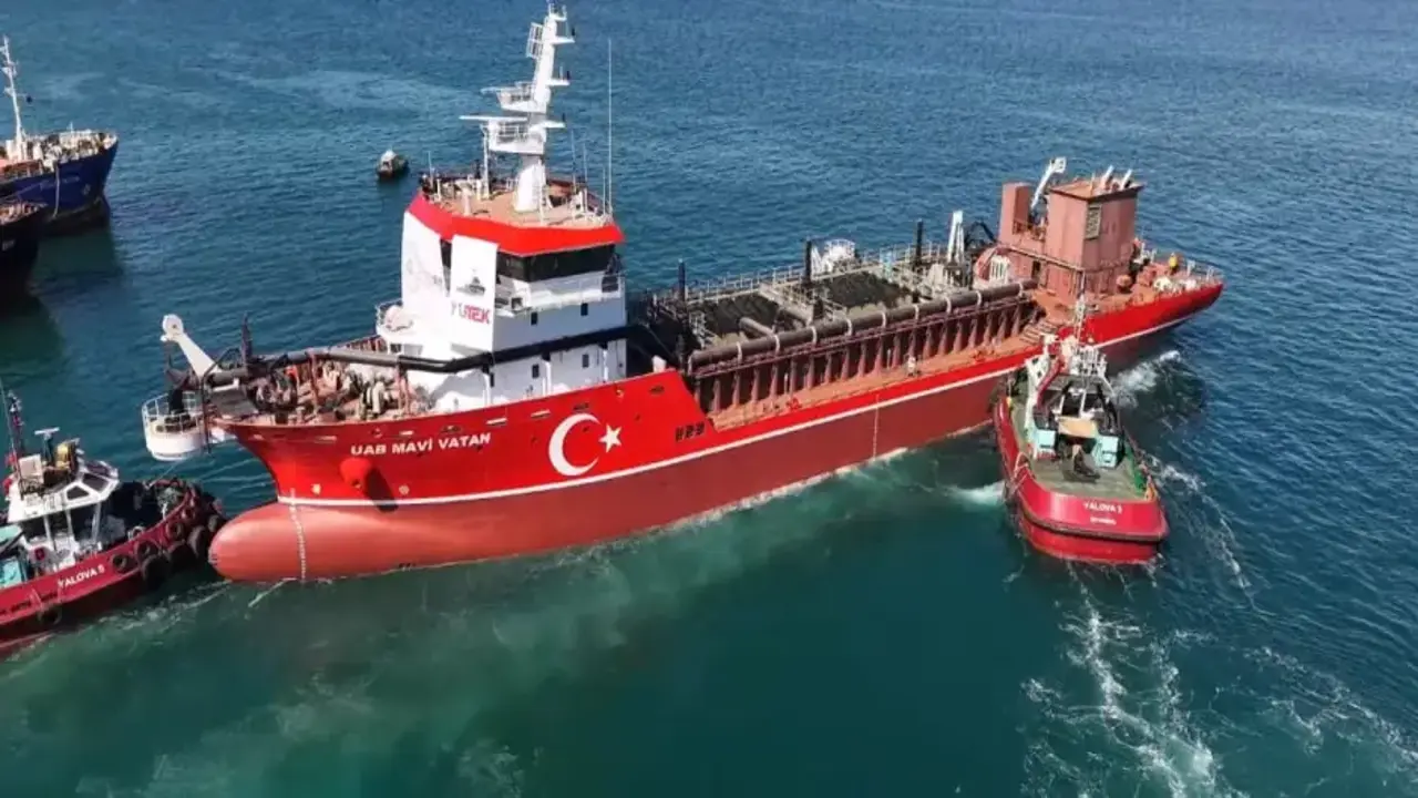 İlk yerli ve milli tarama gemisi 