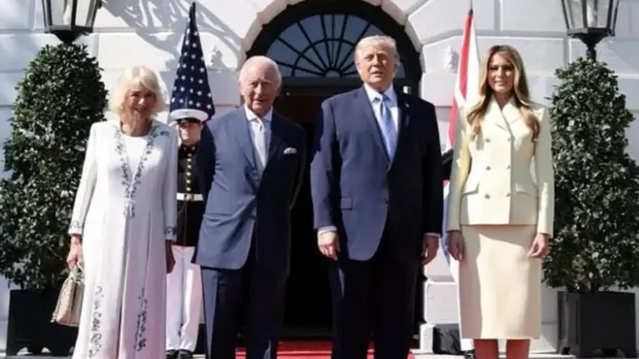 İngiltere Kralı Charles ve eşi Kraliçe Camilla ABD’de