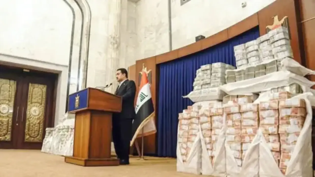 Irak'ta eski Bakana ait 375 kilo altın ve milyonlarca dolarlık mal varlığına el kondu