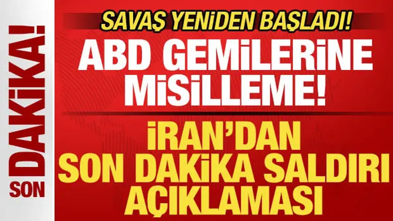 İran, ABD-İsrail savaşı yeniden başladı! İran'dan son dakika açıklaması! ABD'ye misilleme