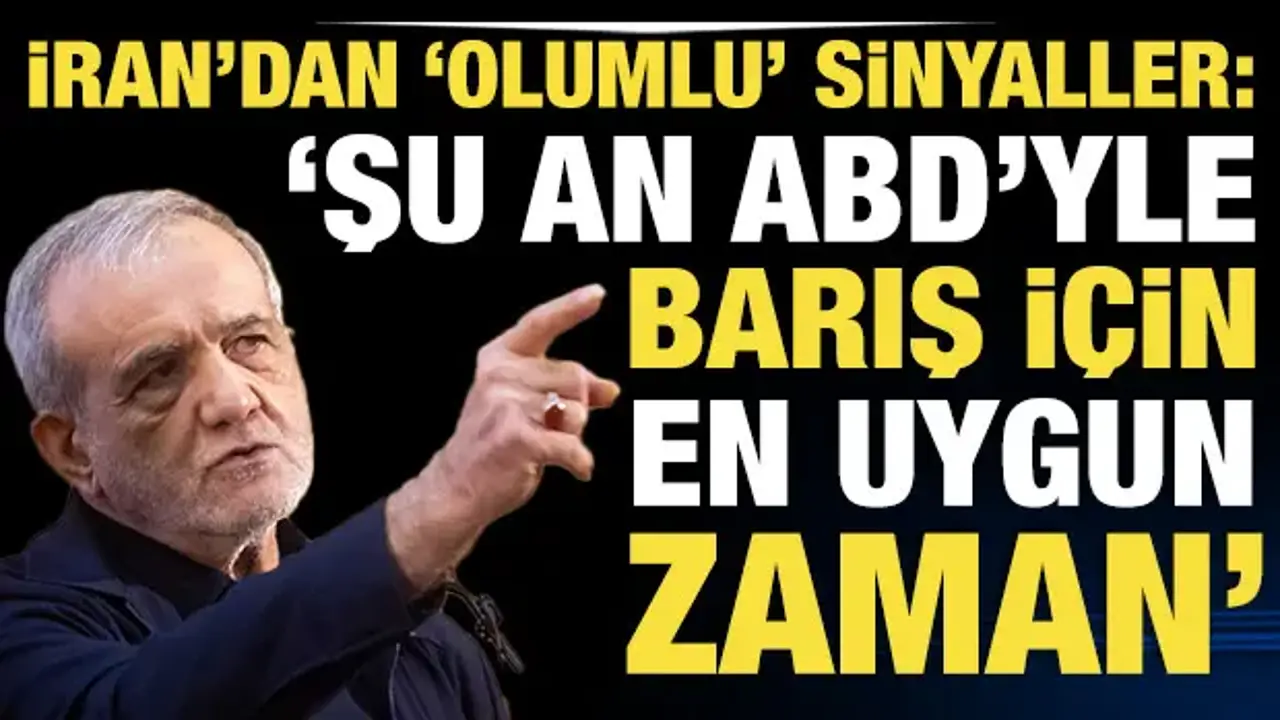 İran'dan 'olumlu' sinyaller: 'Şu an bir anlaşma için en uygun zaman'
