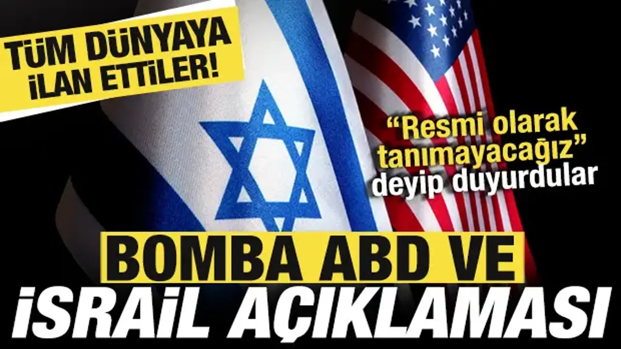 İran'dan son dakika ABD ve İsrail açıklaması! Tüm dünyaya ilan ettiler! 