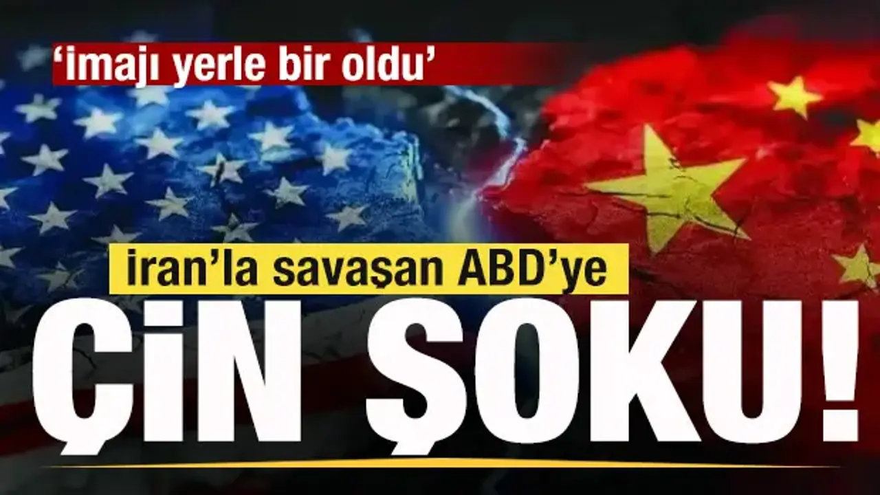 İran'la savaşan ABD'ye Çin şoku: İmajı yerle bir oldu
