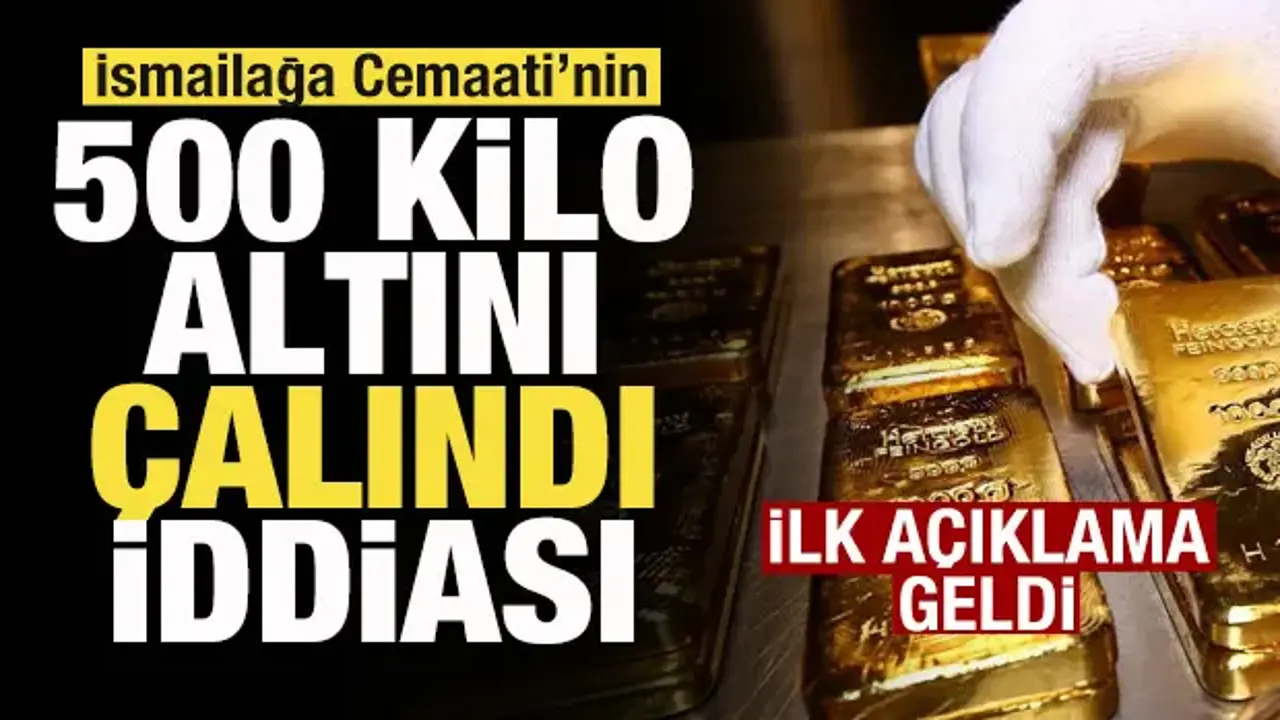İsmailağa Cemaati'nin 500 kilo altını çalındı iddiası gündem oldu! İlk açıklama geldi