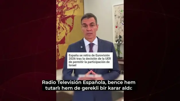 İspanya'dan İsrail protestosu Eurovision'dan çekiliyoruz