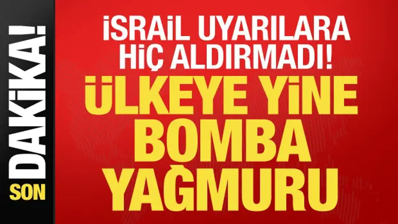 İsrail İran'ın uyarısına aldırmadan vurdu
