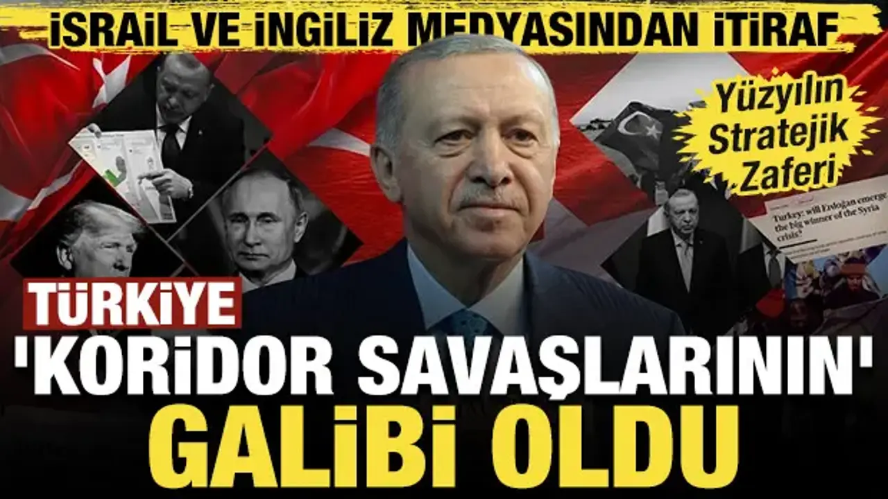 İsrail ve İngiliz medyasından itiraf: Krizin kazananı diplomatik hamleleriyle Türkiye oldu