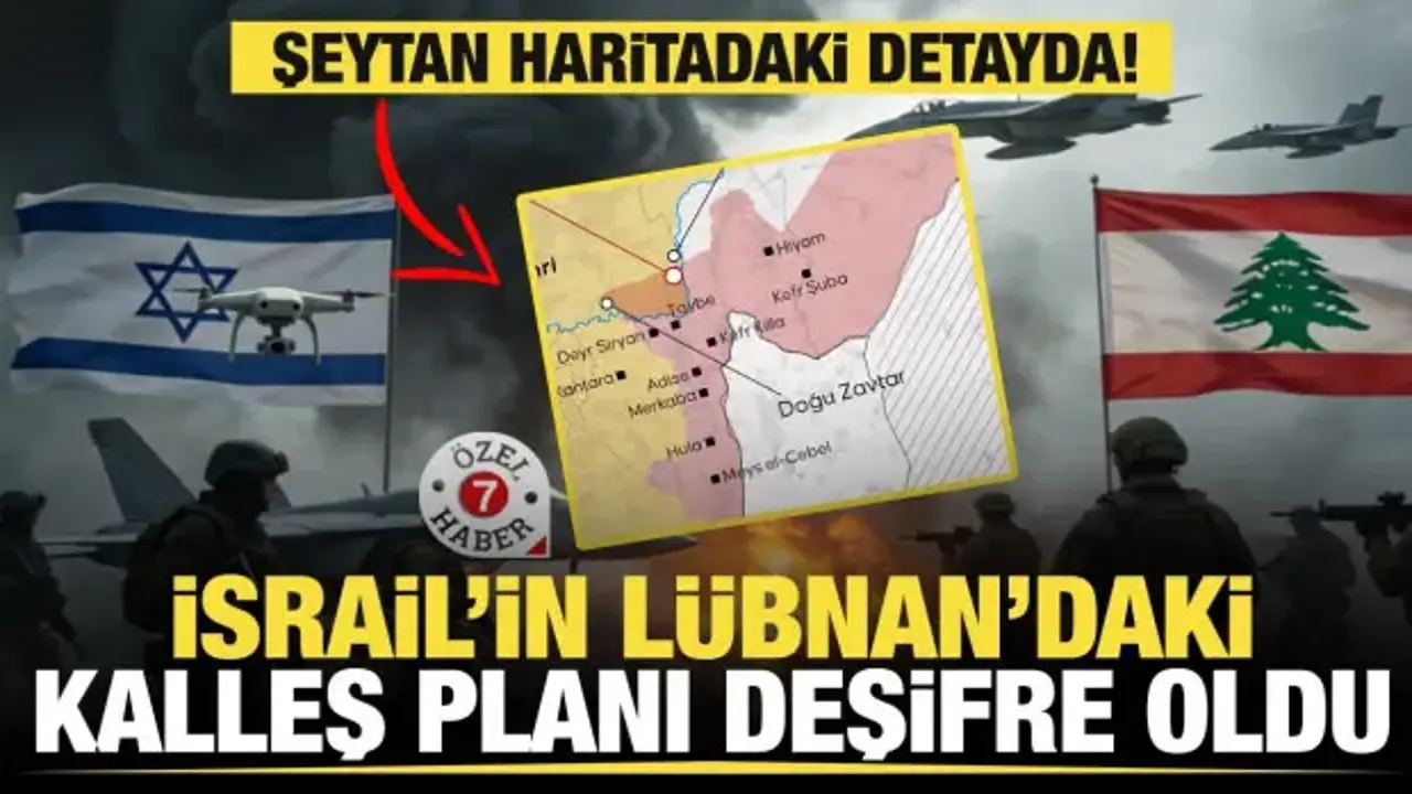 İsrail'in Lübnan planı deşifre oldu: Golan Tepeleri'ndeki taktik Litani'de uygulanıyor