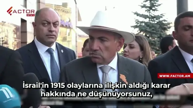 İsrail'in Türkiye karşıtı skandal hamlesine Paşinyan'dan net mesaj
