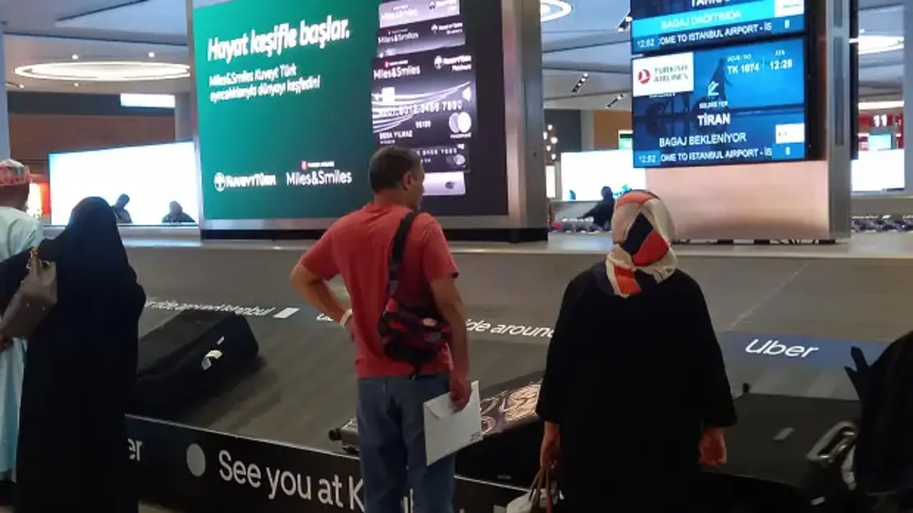 İstanbul Havalimanı'nda İran uçuşları yeniden başladı