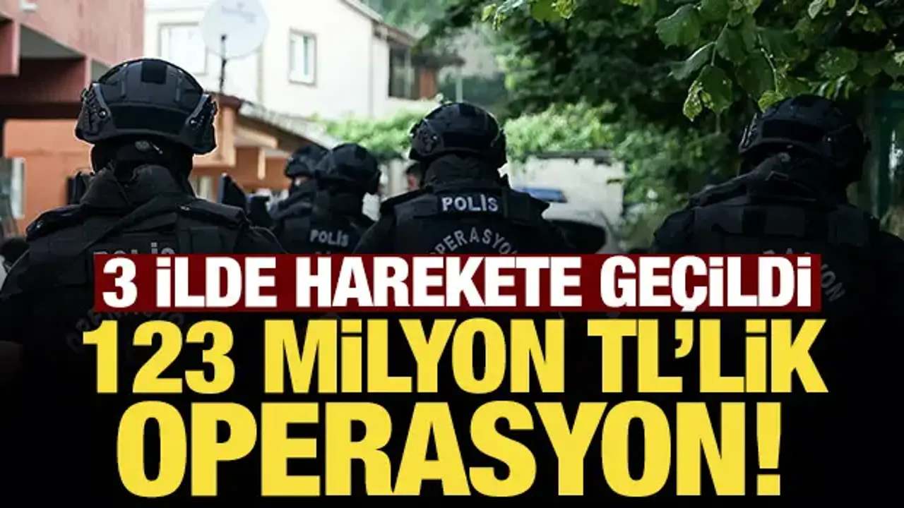 İstanbul merkezli 3 ilde eş zamanlı operasyon! 11 şüpheli yakalandı