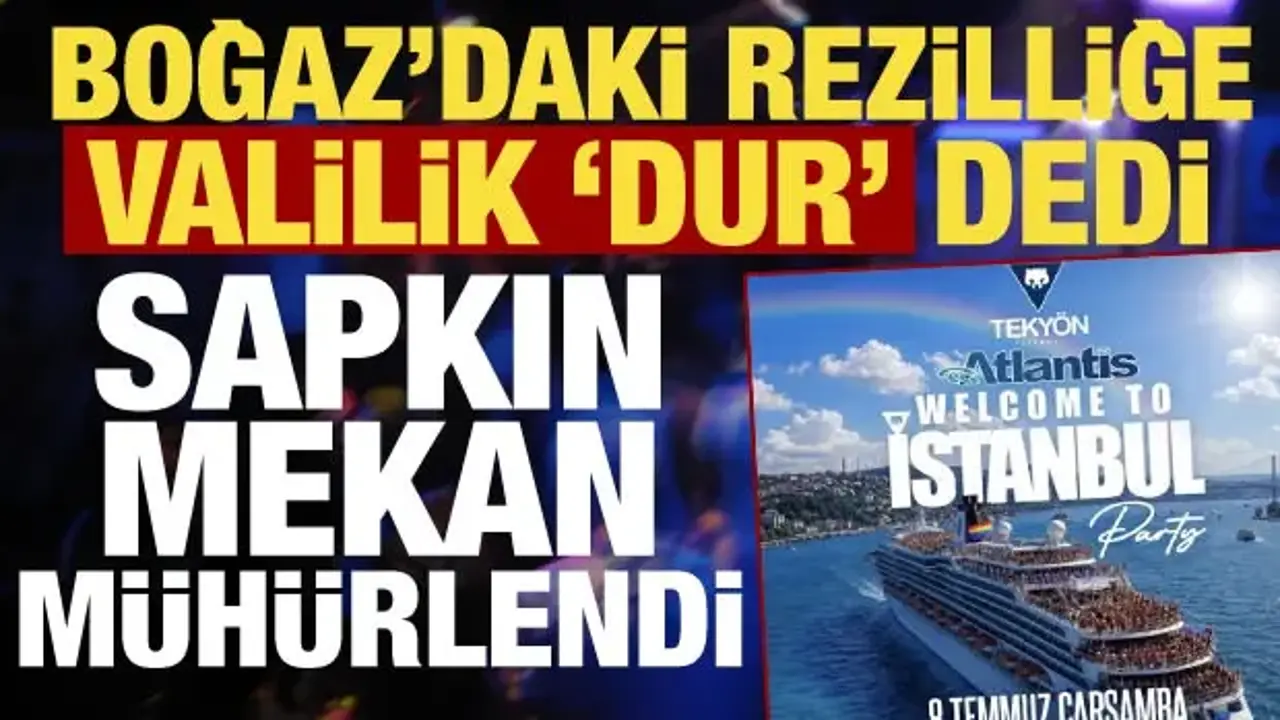 İstanbul'da eşcinseller için parti düzenleyeceğini açıklayan bar kapatıldı
