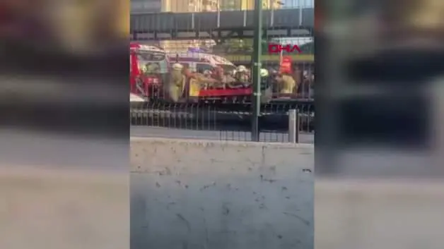 İstanbul'da korkunç olay: Metrobüsten düşen kadına başka bir metrobüs çarptı!