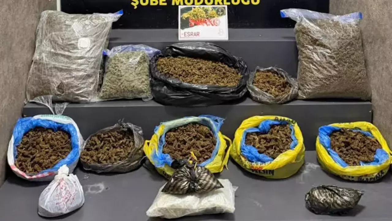 İzmir’de 16,5 kilo skunk ele geçirildi
