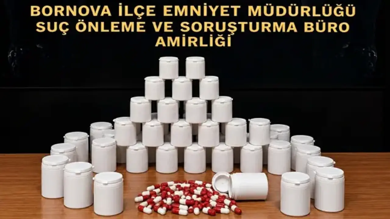 İzmir'de 2 bin 775 sentetik ecza ele geçirildi