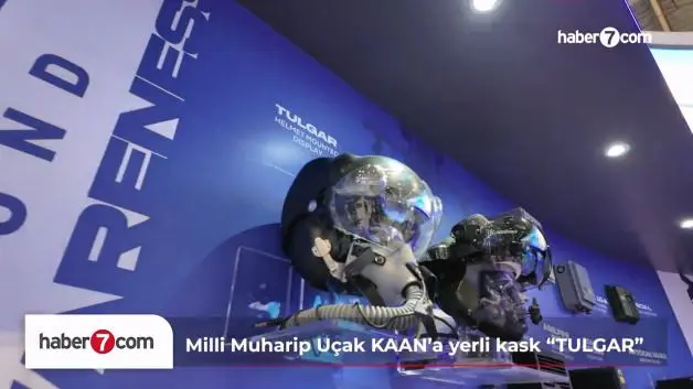 KAAN pilotları için geliştirilen TULGAR kaskı görücüye çıktı