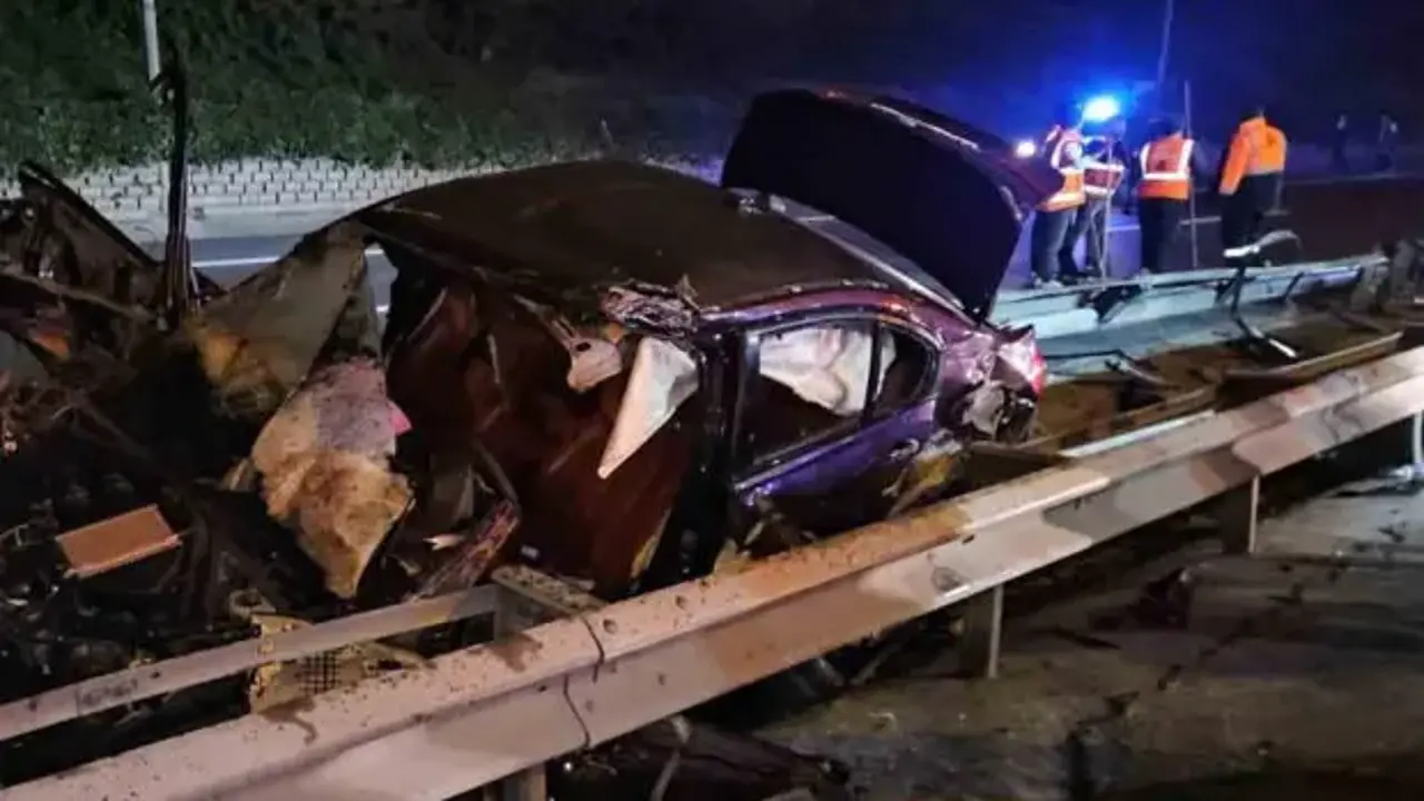 Kağıthane'de feci kaza: 1 ölü, 2 yaralı