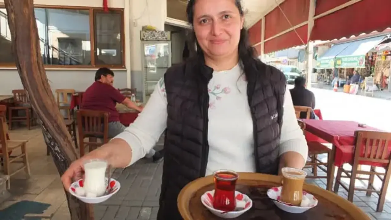 Kahvehanelerde çay yerine süt içiliyor!