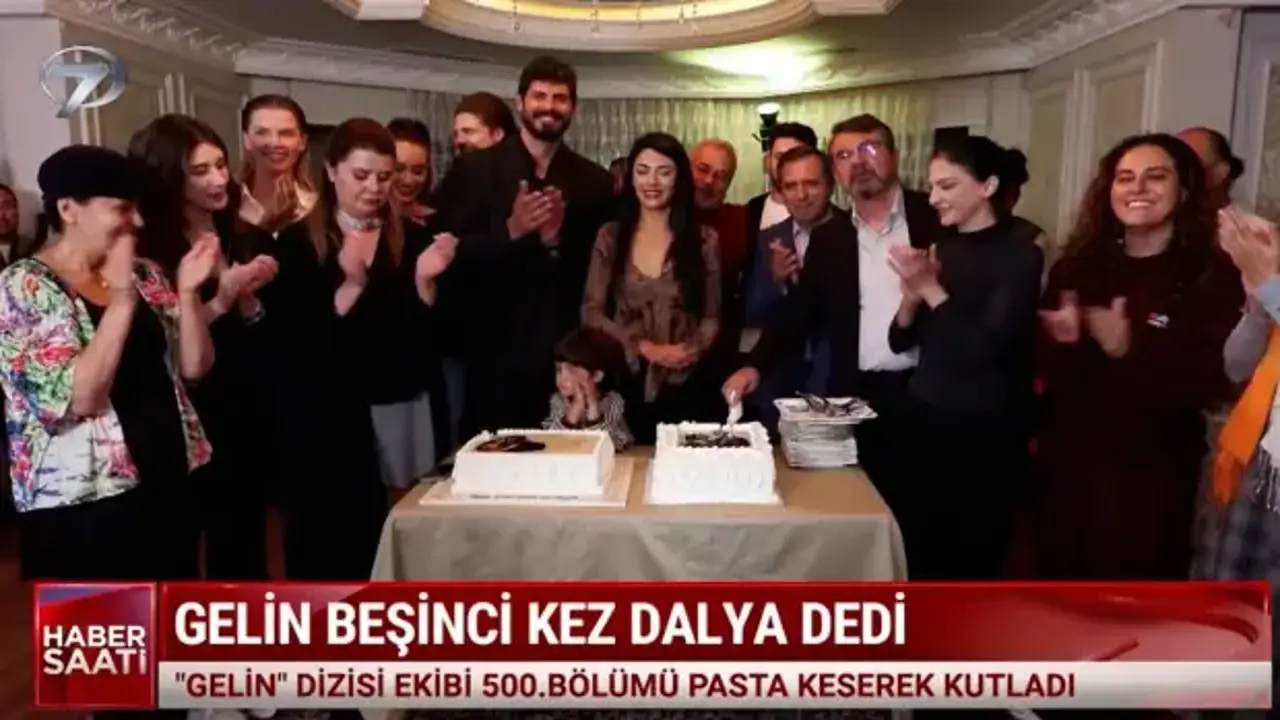 Kanal 7'nin sevilen dizisi Gelin 5. kez 'dalya' dedi